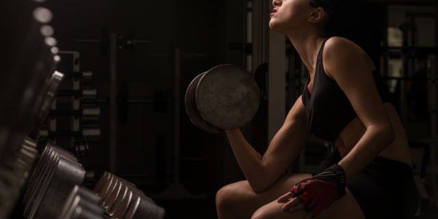 Woman on an anabolic cutting cycle